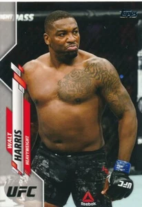 #63 WALT HARRIS 2020 Topps UFC - Picture 1 of 1