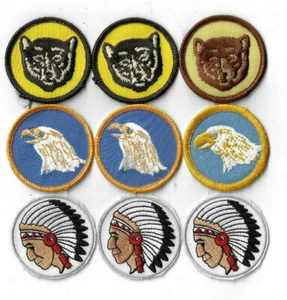 Lot of 9 MIXED LOT Patrol Patches Authentic Ready To Use [PH621] - Picture 1 of 1