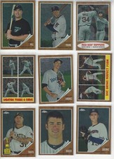 Topps Heritage Chrome 2003-2021 pick your card with Refractors Purple RCs