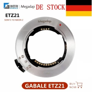 DE Megadap ETZ21 Pro FE-NZ Auto Focus Lens Adapter fr Sony E to Nikon Z Cameras
