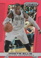 2013-14 Panini Prizm Basketball Red Parallel #11 Monta Ellis