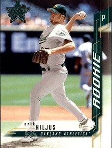 2001 Leaf Rookies and Stars #162 Erik Hiljus RC - NM-MT