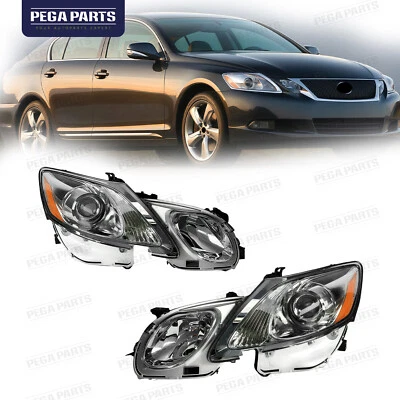 Headlight HID Xenon w/AFS Assembly For 2006-2011 Lexus GS300 GS350 GS430 GS460 - Image 1 of 4