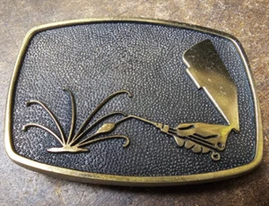 Vintage Retro Beruf Schweißen Schweißgerät Messing Gürtelschnalle 3,5" Neu aus altem Lagerbestand - Bild 1 von 5