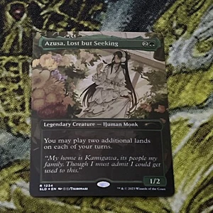 Azusa, Lost but Seeking NM Foil Secret Lair Drop Unplayed - Picture 1 of 1