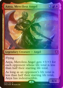 MTG Anya, Merciless Angel (8/332) Commander Anthology 2018 LP FOIL - Picture 1 of 1