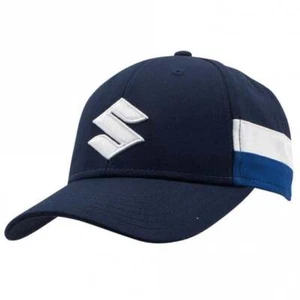 Suzuki Genuine Motorcycle Casual Clothing - Team Baseball Hat/Cap (Blue) - Picture 1 of 2