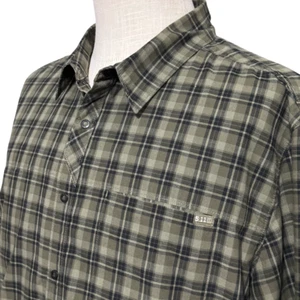 Camisa táctica 5.11 - Talla XL - Cuadros verdes - Manga larga - 72494 - Imagen 1 de 9