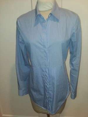 Теория хлопок/спандекс блузка туника размер маленький/маленький - Изображение 1 из 4