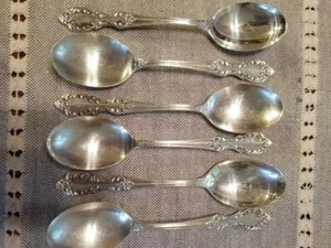 Wm Rogers Mfg Grand Elegance 1959 posate piatto extra cucchiai - Foto 1 di 4