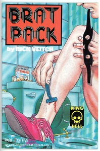 BRAT PACK #1 HIGHER GRADE 1990 RICK VEITCH - 25 CENT COMBINED SHIPPING - Picture 1 of 2