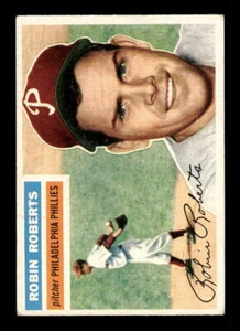 1956 Topps #180 Robin Roberts - EX - EXACT SCAN - Picture 1 of 2