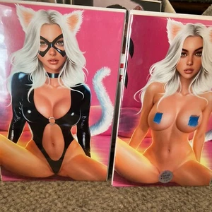 M House (Magic Cat) Variant Nice Virgin Black Cat LTD High Grade Anna Novik - Picture 1 of 3