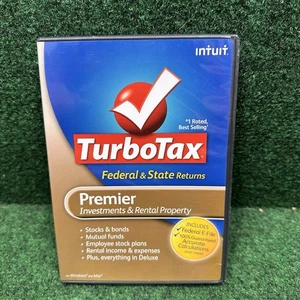 Intuit TurboTax Premier 2009: Federal & State, Investments & Rental Property - Picture 1 of 4