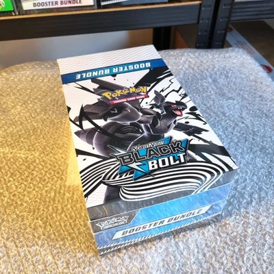 SV10.5 Black Bolt Booster Bundle Display - JCC Pokémon Inglés Sellado de Fábrica Foto 1 de 4