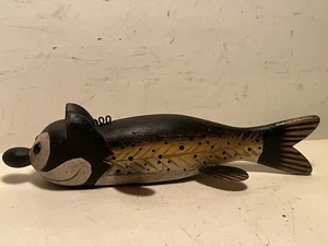fish decoy vintage felix the cat catfish minnesota  - Picture 1 of 19