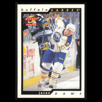 Jason Dawe #59 1996 Score Buffalo Sabres Hockey Card NHL NM - Image 1 of 3