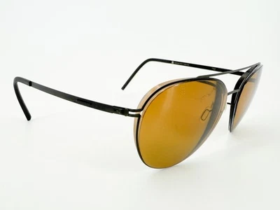 Gafas de sol Ic Berlin Hayate MARCOS 58[]16-145 negro aviador Alemania L152 Foto 1 de 4