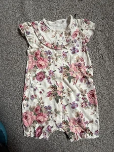 Next Baby Girl Romper 6-9 Months Summer Outfit - Picture 1 of 2