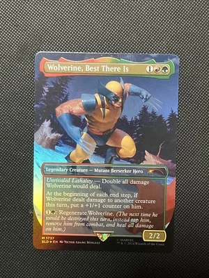 MTG - SLD Marvel - Wolverine, Best There Is #1737 - Near Mint Foil - Image 1 of 2