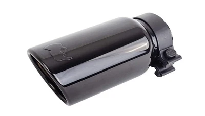 Black Chrome Stainless Steel Exhaust Tip GRT3410BC Fits 3in Exhaust Tubes — 第 1/2 张图片