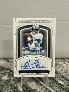 2024 Panini National Treasures Billy Joe Dupree Auto /49 Cowboys - Picture 1 of 2