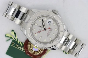 Rolex Yacht-Master 16622 Platinum Dial Oyster Band 40mm Box & Papiere Jahr 2007 - Bild 1 von 11