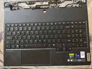 5CB1M72378 NEW GENUINE LENOVO LEGION 9-161RX9 PALMREST KEYBOARD TOUCHPAD US - Afbeelding 1 van 3