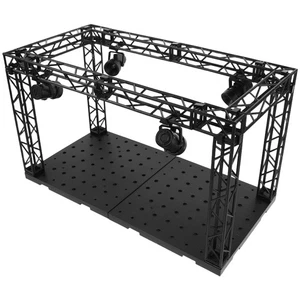 Vitrina con luz LED: organizador de escritorio vitrina gabinete para figuras - - Imagen 1 de 12