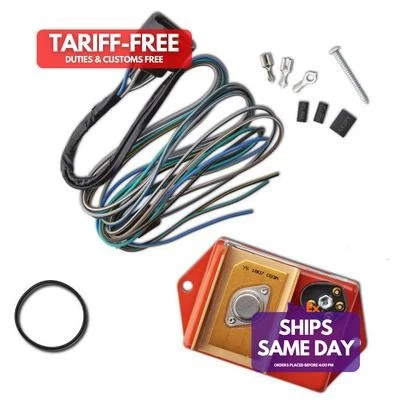 Proform 440-424, Kit Orange Aluminum Mopar Ignition Box W/ Harness Kit Orange  - Image 1 of 4