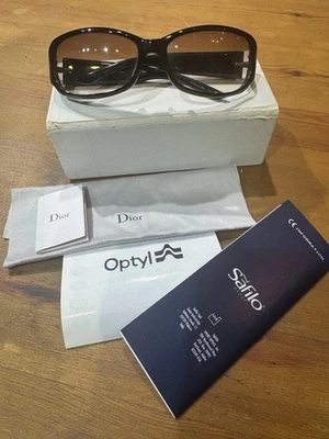 Gafas de sol DIOR negras Christian Shell Star Foto 1 de 4