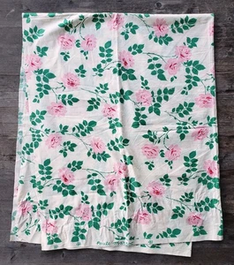 Tela rara vintage Paule Marrot Paris "Le Petit Rosier" - una yarda - Imagen 1 de 4