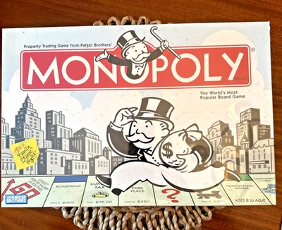 Monopoly 2004 Standard Edition NOS SEALED Hasbro Board Game Money Educational - Image 1 of 4