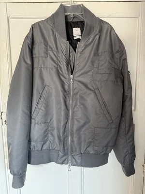 John Elliott x Gap AW16 Constructivist Patchwork Block MA1 Bomber Jacket S 38” - Image 1 of 4