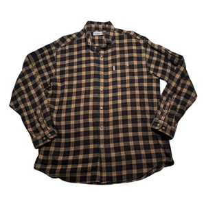 Franela a cuadros de manga larga negra y tostada Carhartt de colección - talla desconocida - Imagen 1 de 4