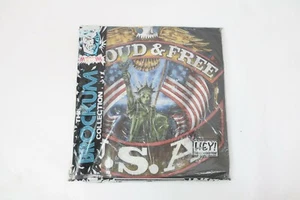 Vtg 1990 3D Emblem Just Brass Proud & Free USA T-shirt XL NEW Patriotic America - Picture 1 of 12