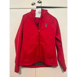Texas Tech Zip-Up Links Golf Track Jacket Women's Small - Picture 1 of 1