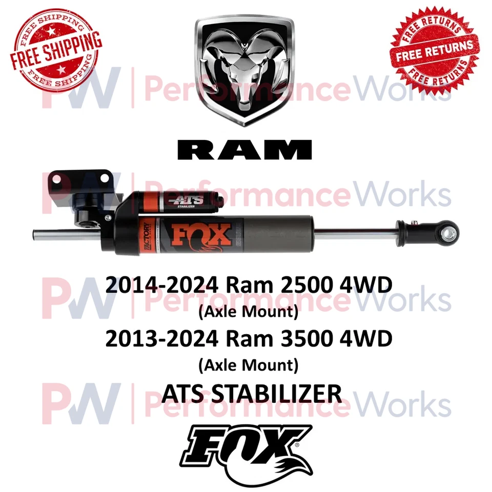Fox Factory 2.0 Factory Race Series ATS Steering Stabilizer 983-02-158
