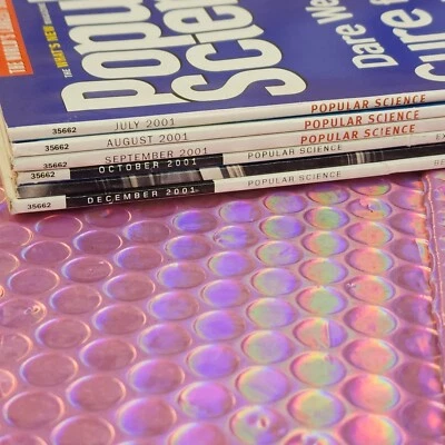 2001 Popular Science Magazine Lot Prius Microsoft Army Ebay Retro Print Ads VTG - Image 1 of 4