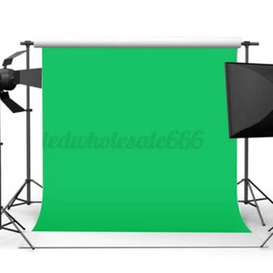 3x3M Chromakey Green Screen Musselin Fotografie Fotostudio Hintergründe Grün - Bild 1 von 4
