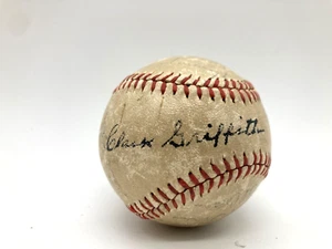1946 Washington Senators Team Signed Baseball Clark Griffith HOF Mickey Vernon - Picture 1 of 6