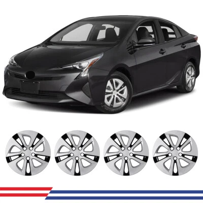 Set of 4 15'' Wheel Rim Cover Hubcaps For 2016-2022 Toyota Prius Trim Rings R15 - Image 1 of 4