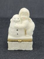 Details about  / Dept 56 SNOWBABIES TAKE THE FIRST STEP  Hinged Box Trinkets NIB 69028