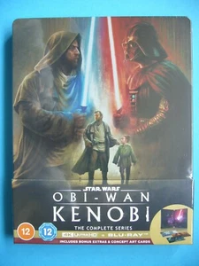 Star Wars Obi-Wan Kenobi The Complete Series 4K UHD Blu-Ray Steelbook *IN STOCK* - Imagen 1 de 5