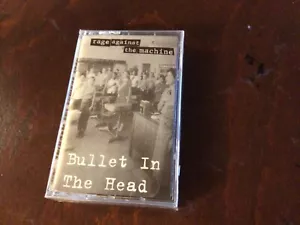 Rage Against the Machine “Bullet In The Head” PROMO Cassette. New/Sealed - Picture 1 of 6
