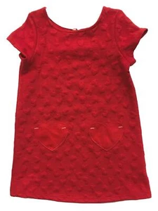 Infant & Toddler Girls Red Heart Dress Valentines Day Outfit - Picture 1 of 1