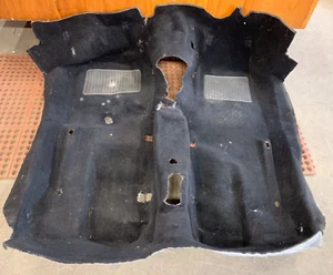 Alfa Romeo Spider S4 • Original Interior Carpet Assembly, Black. Used. AR5431 - Picture 1 of 15