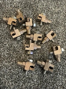 11 - HUBBELL GC207 Grounding Vise-Type Connector 6 SOL - 1/0 STR - Picture 1 of 4