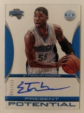 2013-14 Totally Certified E'Twaun Moore #'d 99/199 Present Potential Autograph