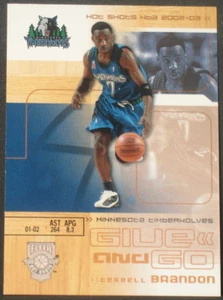 Terrell Brandon Wally Szczerbiak 2002-03 Fleer Hot Shots Bronze #116 (191/199) - Picture 1 of 2